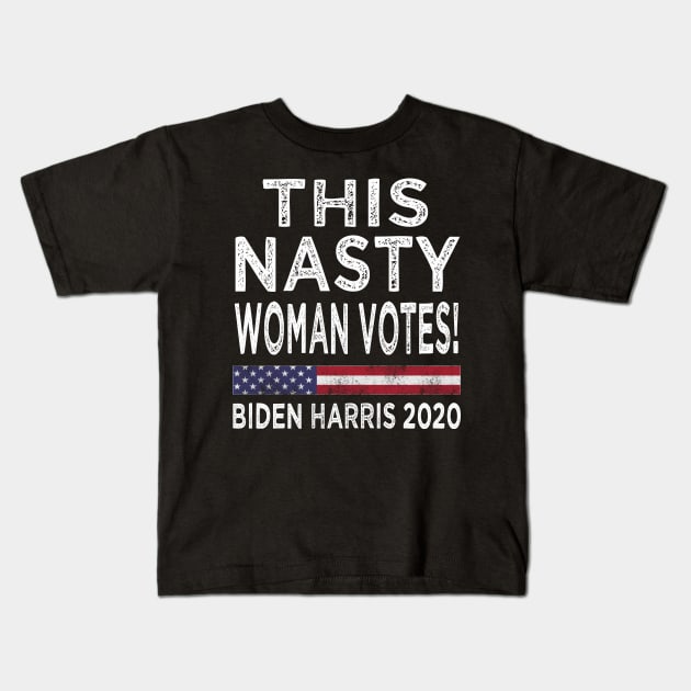 Nasty Woman Kids T-Shirt by Bao1991